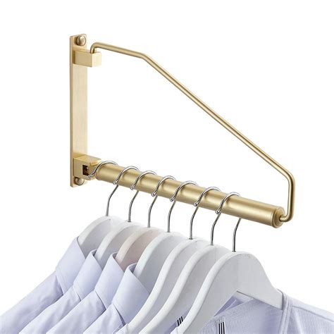 clothes hanging wall mount|wall mount for hanging clothes.